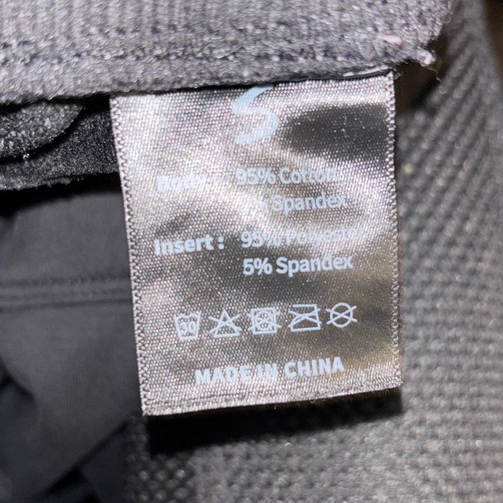 Black super soft fleece lined heavy weight warm small ladies joggers black euc - Picture 8 of 8